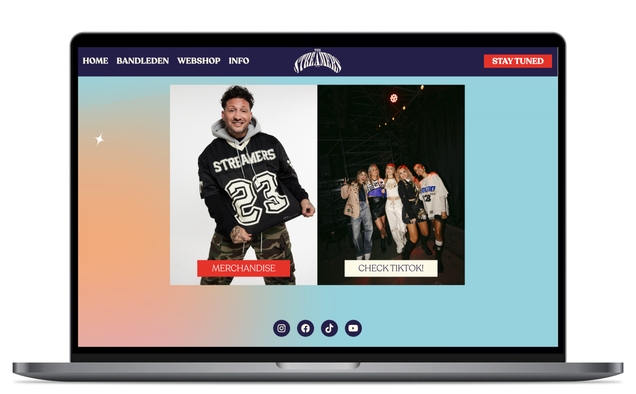 The Streamers website